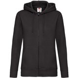 Fruit Of The Loom Black hoodie zipped Cijene