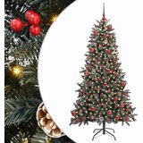 vidaXL Umestno božično drevo med 300 LED Zelena 99 x 99 x 180 cm | Shoptok.si