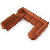 Milo Casa Kutna garnitura od šenila boja terakote (s lijevim kutom/u obliku slova "U") Paolo – | shoptok.hr