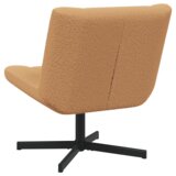 vidaXL Akcentni Stol Bež Tkanina, Kovina Standard Ergonomski | Shoptok.si