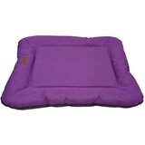 Dubex vodootporni krevet Camping ljubičasti L 106x66x7cm