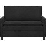 SOFA Crna 126 x 81 x 87,5 cm Baršun | shoptok.hr