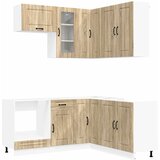  Kuhinjska jedinica KALMAR 8 kom. Hrast sonoma Konstruirano drvo | shoptok.hr
