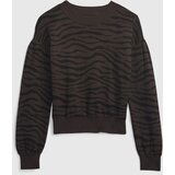 GAP Kids cotton sweater zebra - Girls | shoptok.hr