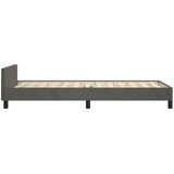  Okvir za krevet bez madraca tamnosivi 80x200 cm baršunasti | shoptok.hr