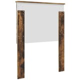  Vzglavje z vzglavjem Dimljeni oreh 75 cm Konstruiran les, (5000110376) | Shoptok.si