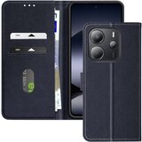 AVIZAR Ohišje za Xiaomi Redmi Note 14 4G Clamshell denarnica in video držalo, Modra noč, (5000010728) | Shoptok.si
