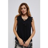 Marisse Women's Shirt L-Ko-3762 Black Cene