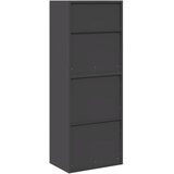  Ormarić za pohranu 2 kom. Crna 60 x 40 x 160 cm Čelik - Crna 60 cm 90 cm | shoptok.hr