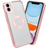 Cadorabo Ohišje, združljiv z Apple v prozorni - roza - zaščitni pokrov, narejen iz fleksibilnega silikona TPU s kromiranjem, (20602910) Cene