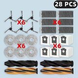 INORCO Velja za nadomestne dele, primerne za (Dreame X50 Ultra / Upgraded X40 Pro) Valj Stranska krtaa Filter Mop Krpa Vrea za prah Dodatki, (21983687) | Shoptok.si