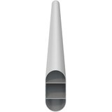  Cijev za ormar 12 pcs Srebrno 464 x 15 x 29 mm | shoptok.hr