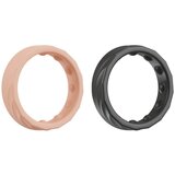 You2Toys 4u1 - set prstenova za penis i testise - 2 dijela (prirodno-crni) | shoptok.hr