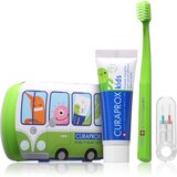 Curaprox Kids Travel Set putni kozmetički set za zube, jezik i desni za djecu 1 kom Cijene