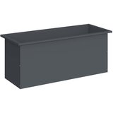  Vrtna posuda za sadnju s LED svjetlom Antracit 40 x 100 x 40 cm | shoptok.hr