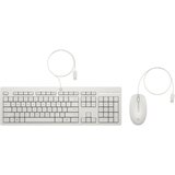 HP 225 miš + tastatura, žični set, SR raspored, bela boja (86J24AA)