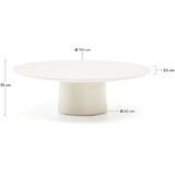 Kave Home Okrugao vrtni stolić za kavu betonski ø 110 cm Albanella – | shoptok.hr