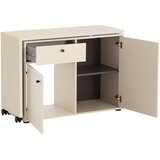 MID.YOU KOMBINIRANA PISALNA MIZA leseni material bež | Shoptok.si