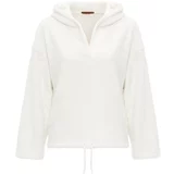 Cool Hill Sweater majica smeđa / bijela