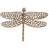Light & Living Kovinska stenska dekoracija 24x17,5 cm Dragonfly – | Shoptok.si
