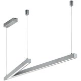 CINQUE Siva LED viseća svjetiljka s metalnim sjenilom Cicanto – | shoptok.hr