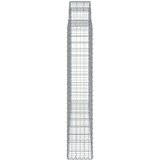  Lučne gabionske košare 3 kom 200x30x160/180cm pocinčano željezo | shoptok.hr