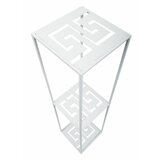  Stojan za cveće 100x24 cm beli | Eponuda.com