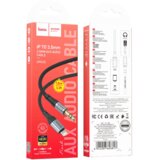 hoco. AUX kabel Lightning na Jack 3.5mm 1m UPA26 crni | shoptok.hr