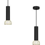  Luster na sajli DANTE 1xGU10/25W/230V crna/zlatna | Eponuda.com
