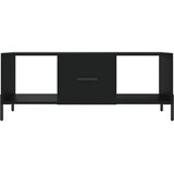  Stolić za kavu crni 102 x 50 x 40 cm od konstruiranog drva | shoptok.hr