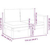 vidaXL 4-dijelni set vrtnih sofa s jastucima masivno bagremovo drvo | shoptok.hr