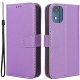 INORCO Za Nokia C02 diamantna tekstura PU usnjena torbica za telefon s preklopnim stojalom, (22036754) Cene