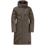 Jack Wolfskin Zunanji plašč 'Marienplatz' mokka / črna | Shoptok.si