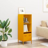  Visoka komoda boja senfa 35x39x103,5 cm od čelika | Eponuda.ba