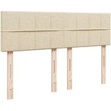  Krevet s oprugama i madracem krem 160x200 cm od tkanine | shoptok.hr