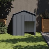  Kućica za pse s krovom antracit 117x103x123 cm pocinčani čelik | shoptok.hr