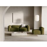 Cosmopolitan Design Zelena sedežna garnitura iz rebrastega žameta 264 cm Bergano – | Shoptok.si