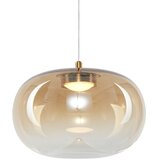  LED luster na sajli VASO LED/4W/230V, prečnik 18 cm, zlatna/zadimljena | Eponuda.com