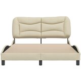  Okvir kreveta bez madraca Hvar krem 120 x 200 cm od tkanine | shoptok.hr