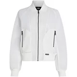 Karl Lagerfeld Prijelazna jakna crna / bijela