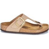 Birkenstock Japonke Gizeh Big Buckle LENB Sandcastle Bež | Shoptok.si