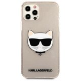  Maska za iPhone 12 Pro Max zlatna Karl Lagerfeld Glitter Cat | ePonuda.com