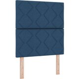 vidaXL krevet s plamenikom s madracem plavi 80x200 cm tkanina | shoptok.hr