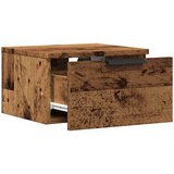  Zidni noćni ormarići 2 kom Staro drvo 34x30x20 cm | shoptok.hr