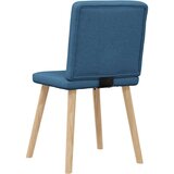  Jedilni stoli 6 kosov modro blago, (21832128) | Shoptok.si