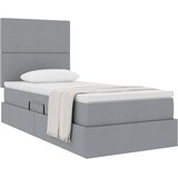  Krevet s madracem i skladištem Svijetlo siva 100 x 200 cm Svjetlosiva | Shoptok.si