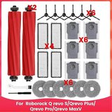 INORCO Za Q S/Qrevo Plus/Qrevo Pro/Qrevo MaxV robotski sesalnik Glavne stranske krtae Hepa Filter Mop Cloth Vreke za prah, (21984653) Cene