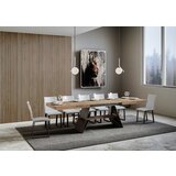 Itamoby   Baita (90x160/264 cm) - hrast, barva nog: antracit - raztegljiva jedilna miza, (20841952) | Shoptok.si