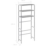  Stalak za pohranu iznad perilice 3 razine srebrni 69x28x169 cm | Eponuda.ba