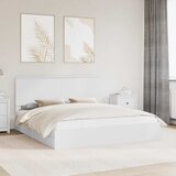 Krevet s od storage Bijelo 180 x 200 cm Konstruirano drvo | Eponuda.com